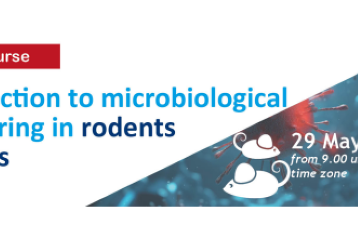 ONLINE COURSE: "INTRODUCTION TO MICROBIOLOGICAL MONITORING IN RODENTS FACILITIES" - 29 MAGGIO 2024